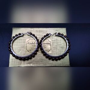 The serpents mistress hoop earrings E0168